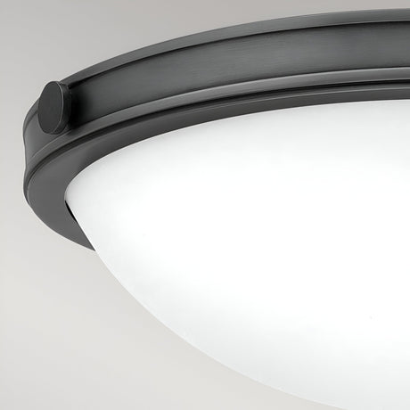 Collier 2 Light Small Flush - Black Oxide