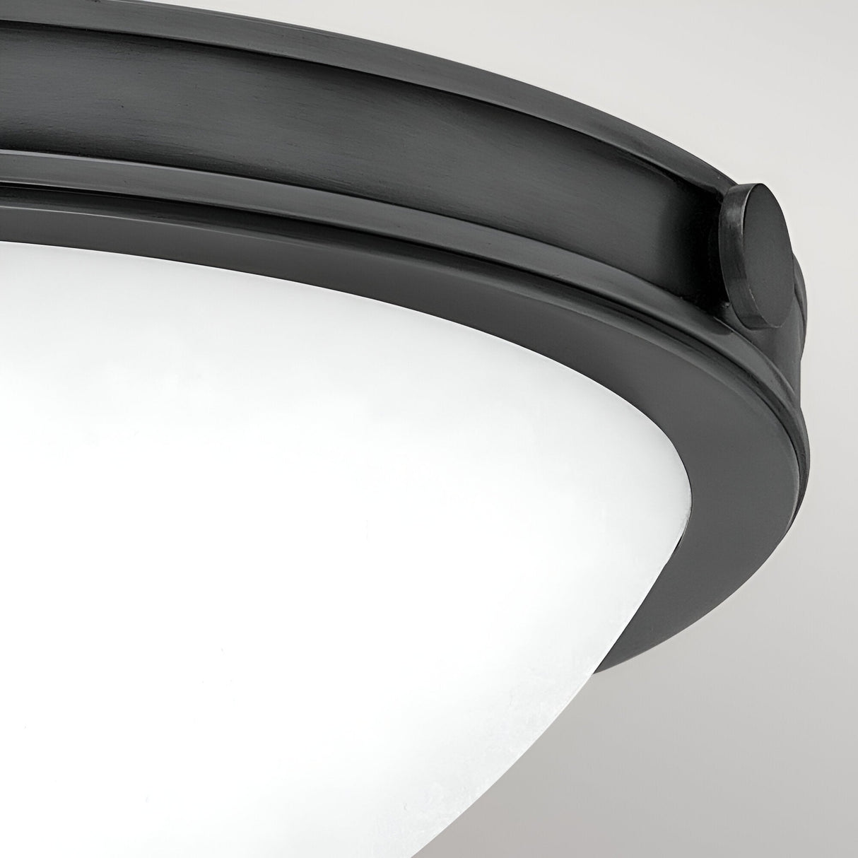 Collier 2 Light Small Flush - Black Oxide