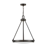Collier 4 Light Pendant - Black Oxide