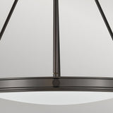 Collier 4 Light Pendant - Black Oxide