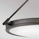Collier 4 Light Medium Semi-Flush - Black Oxide