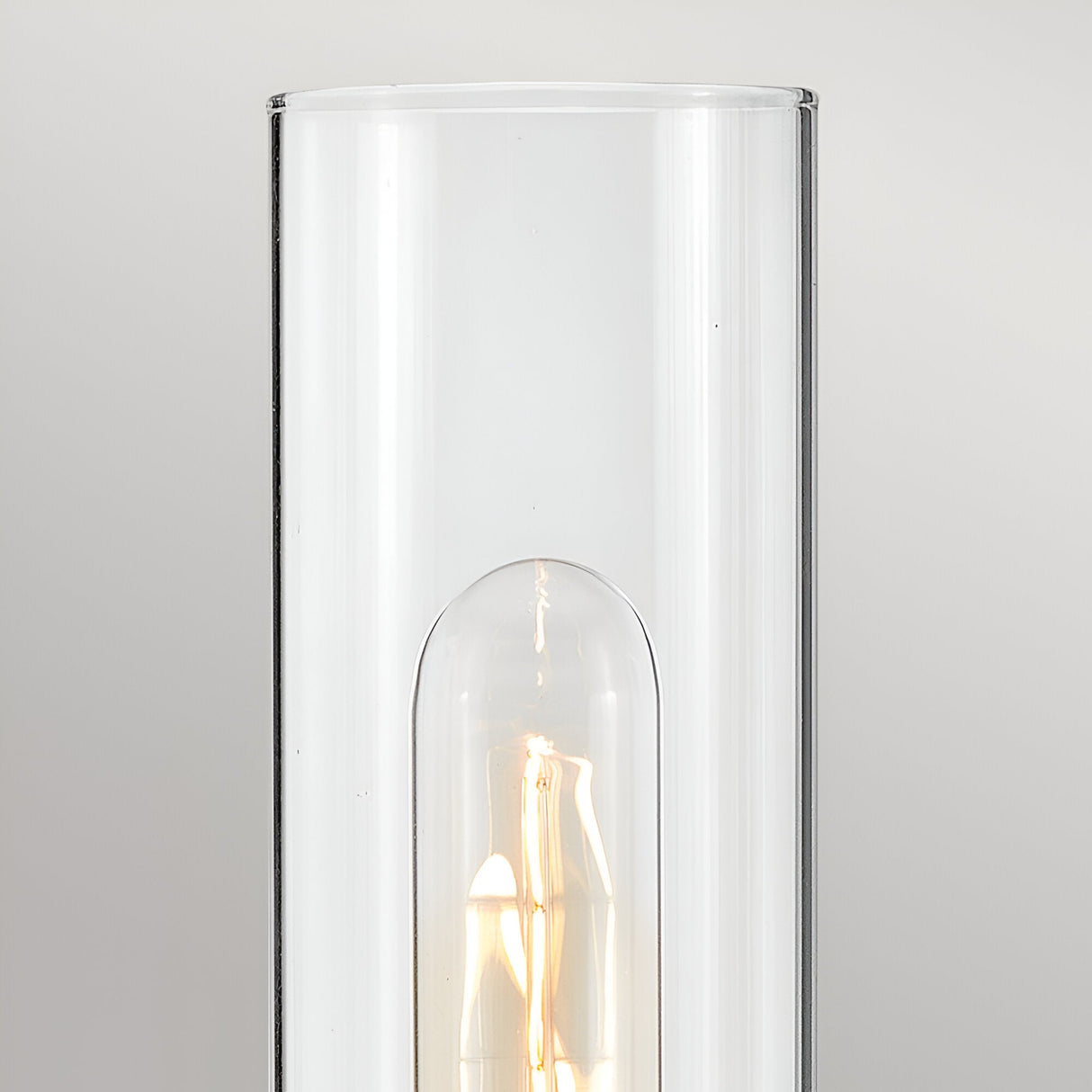 Ellison 1 Light Bathroom Wall Light - Black With Heritage Brass