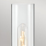 Ellison 1 Light Bathroom Wall Light - Black With Heritage Brass