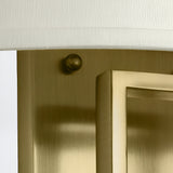 Hampton 2 Light Wall Light - Brass