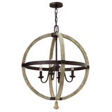 Middlefield 4 Light Chandelier - Iron Rust 