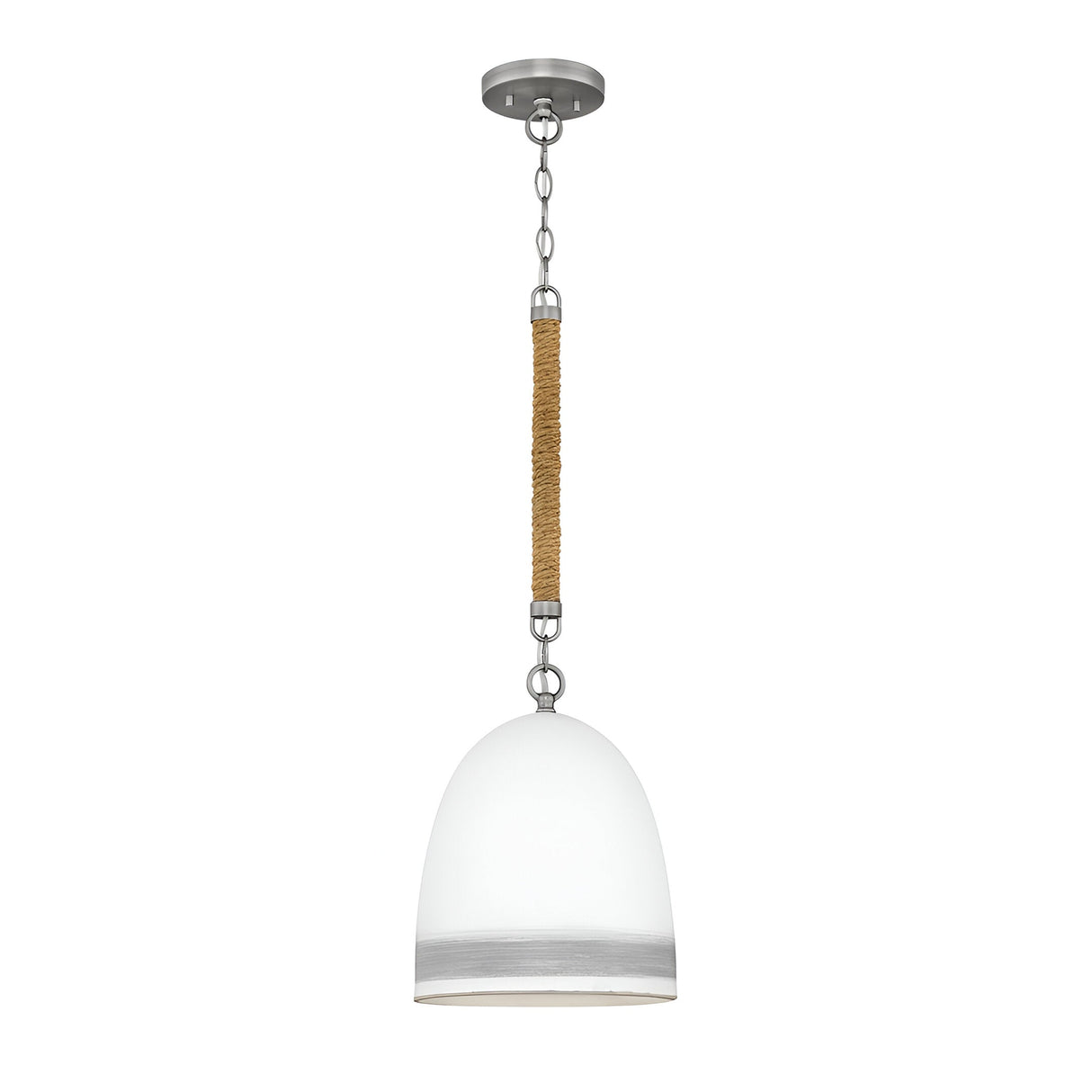 Nash 1 Light Pendant - Antique Nickel