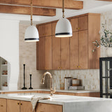 Nash 1 Light Pendant - Heritage Brass