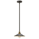 Rigby 1 Light Pendant - Buckeye Bronze and Brass