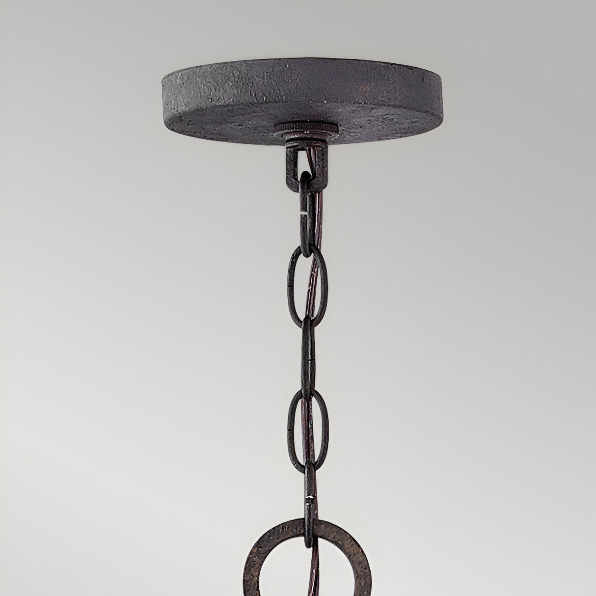 Sawyer 9 Light Outdoor Chandelier - Dark Brown