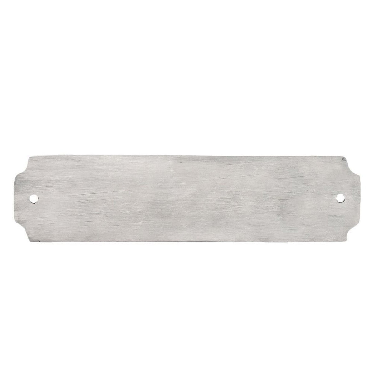 Grandad's Shed Metal Wall Plaque with Fixing Holes - Silver