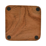 You're My Favourite Person Square Wood Drinks Coaster - Tan