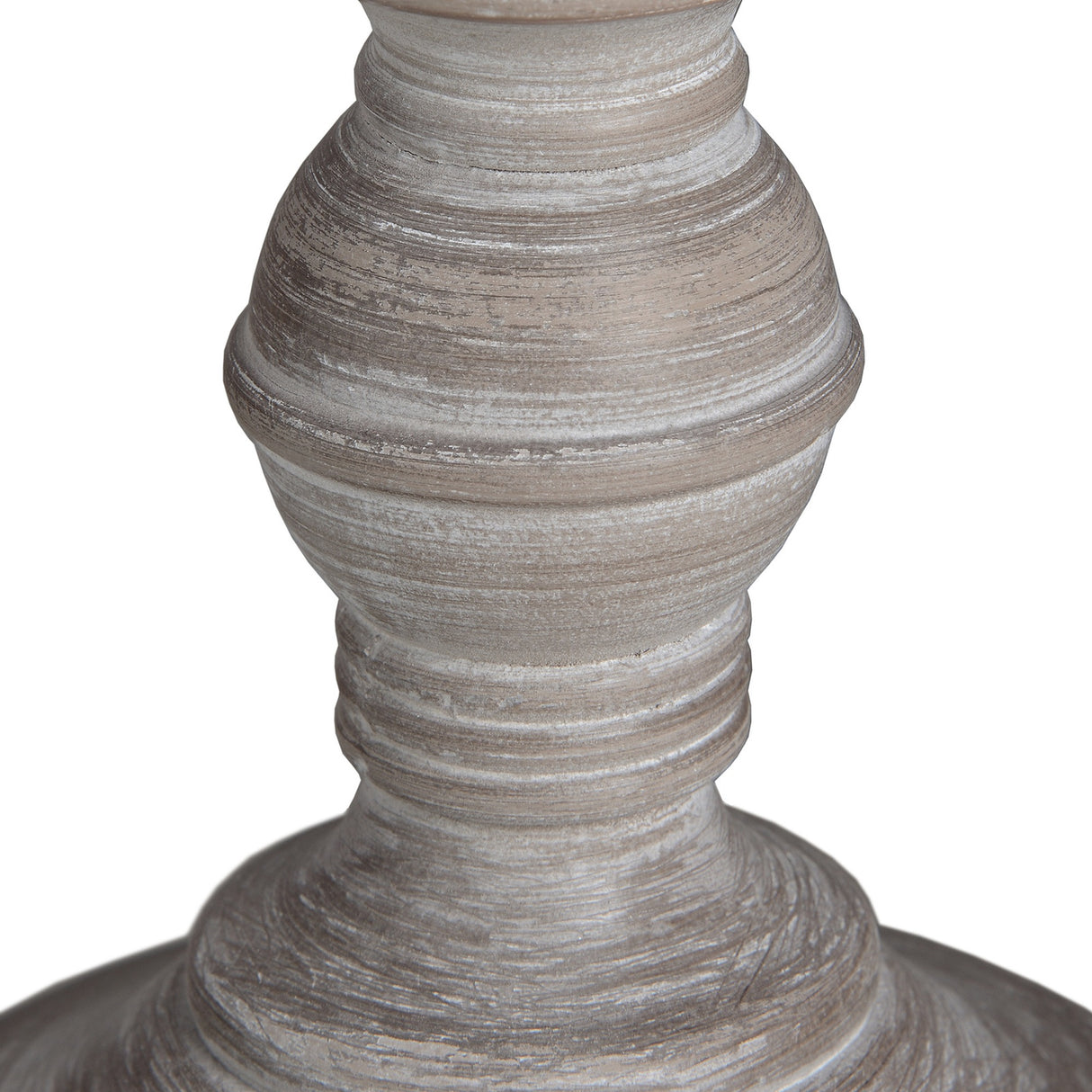 Wooden Table Lamp with Beige Shade – Beige