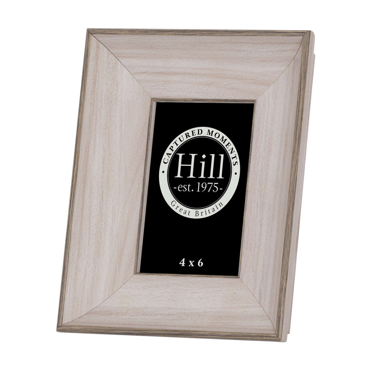 White Washed Wood Photo Frame – White