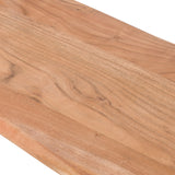 Live Edge Wooden Bench – Brown