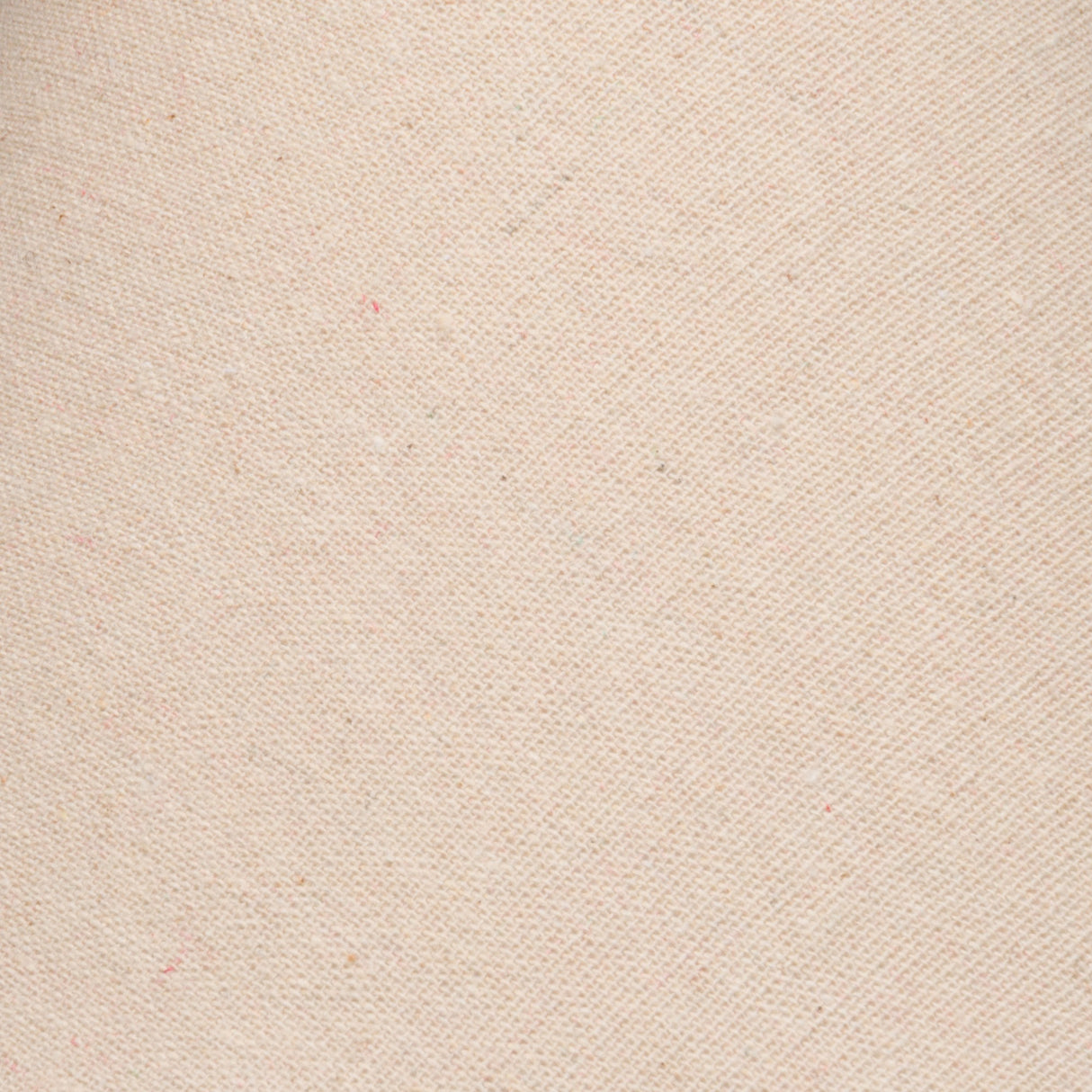 Close-up of the woven beige fabric shade on the Hill Interiors Ondelle Stem Table Lamp, showing the neutral linen-look texture with subtle coloured flecks.