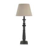 Ondelle Column Table Lamp – Brown
