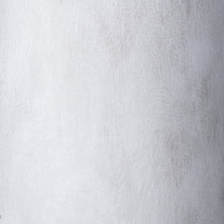 Close-up of the Hill Interiors Large Tall Ceramic Vase in beige, showing the soft matte glaze and subtle brushed texture across its rounded surface.