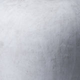Close-up of the Hill Interiors Stone-Effect Ceramic Vase in beige, showing the matte textured surface and softly curved form.