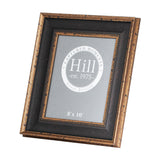 Black and Antique Gold Beaded Photo Frame – Black