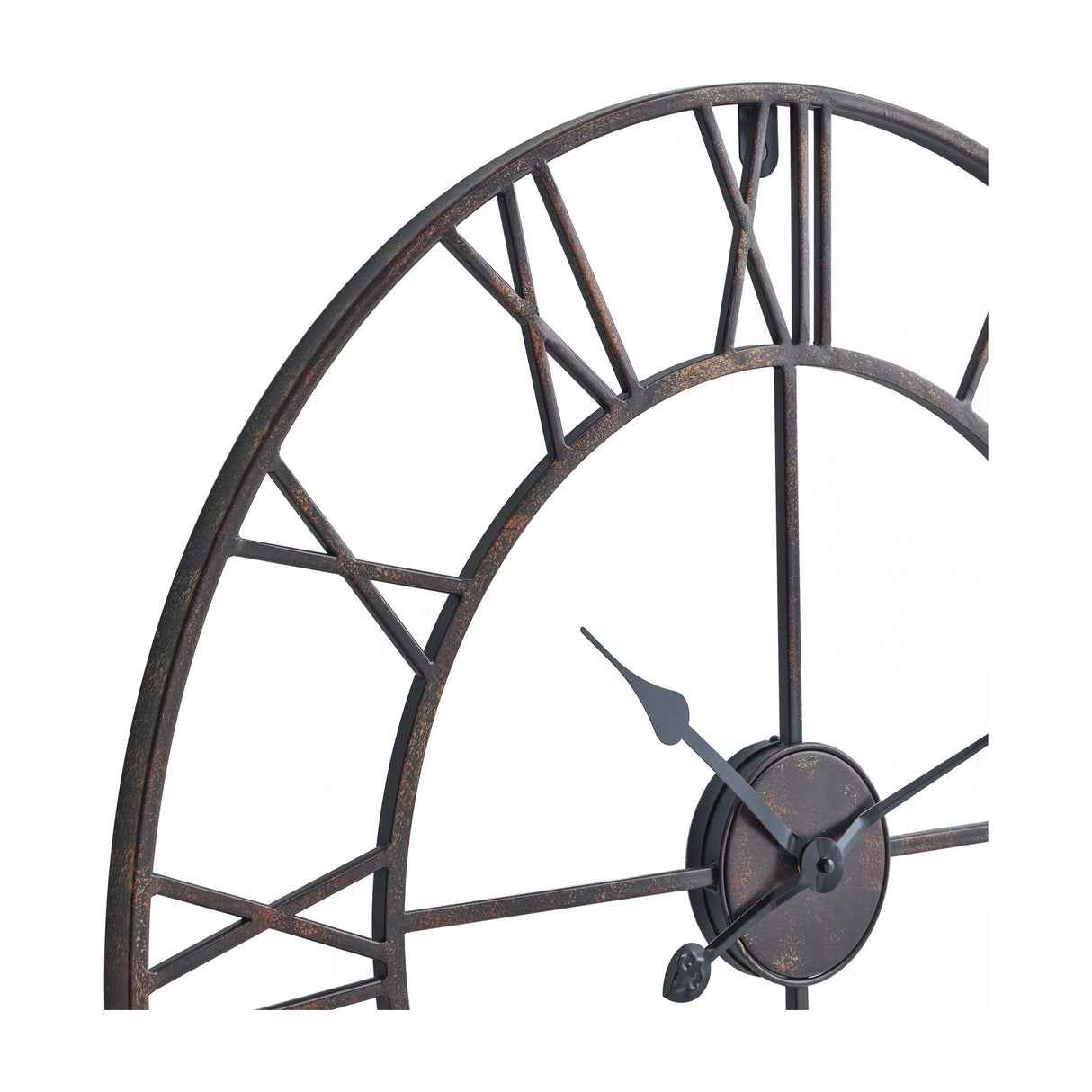 Bronze Skeleton Wall Clock – Bronze