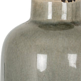 Grey Glazed Ceramic Vase – Grey