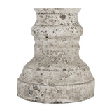 Stone Ceramic Column Candle Holder – Beige