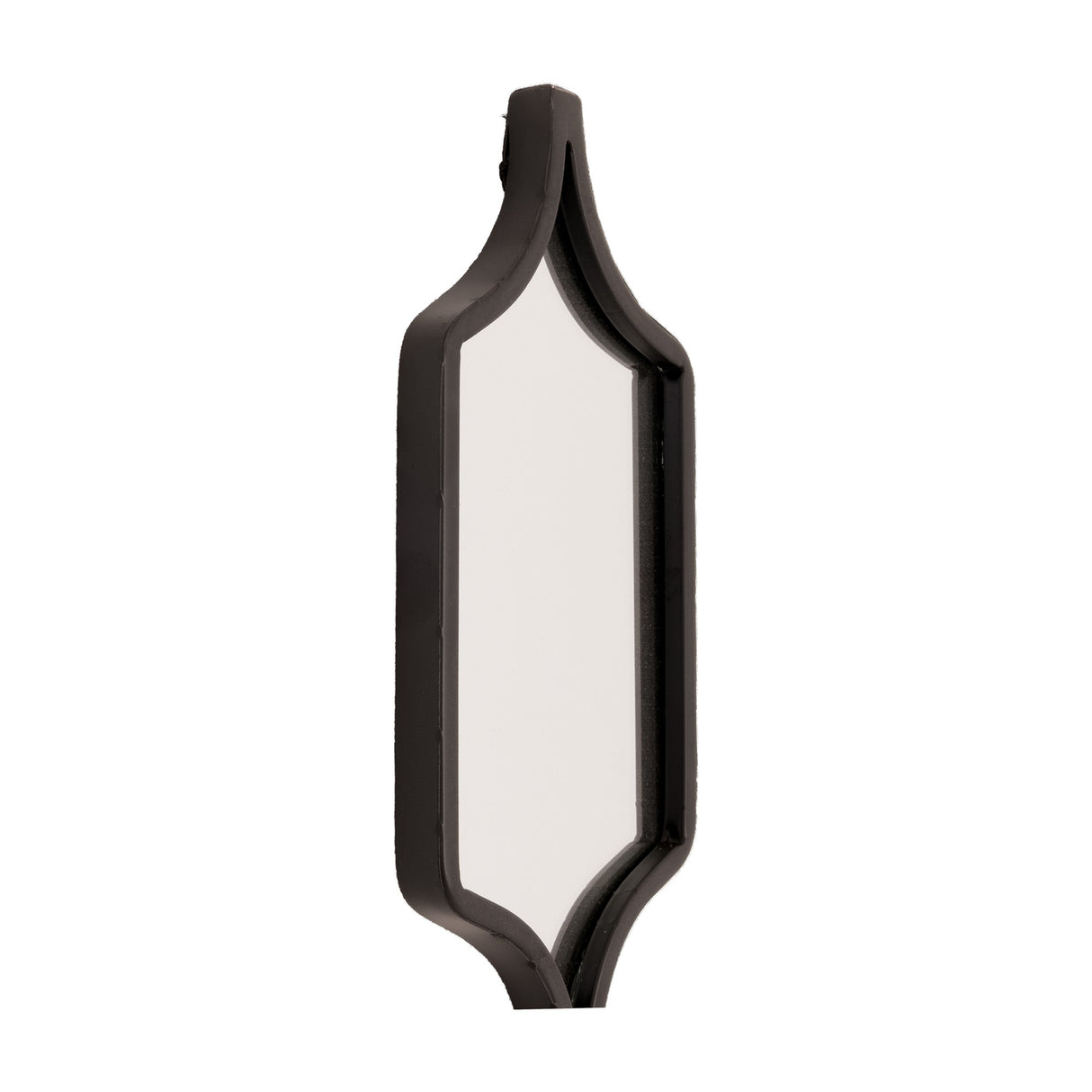 Geometric Collage Wall Mirror – Black