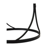 Set of Two Black Mirrored Side Tables – Black