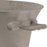 Large Antique Pewter Champagne Cooler Tray – Silver