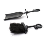 Black Crook Handled Hearth Tidy – Black