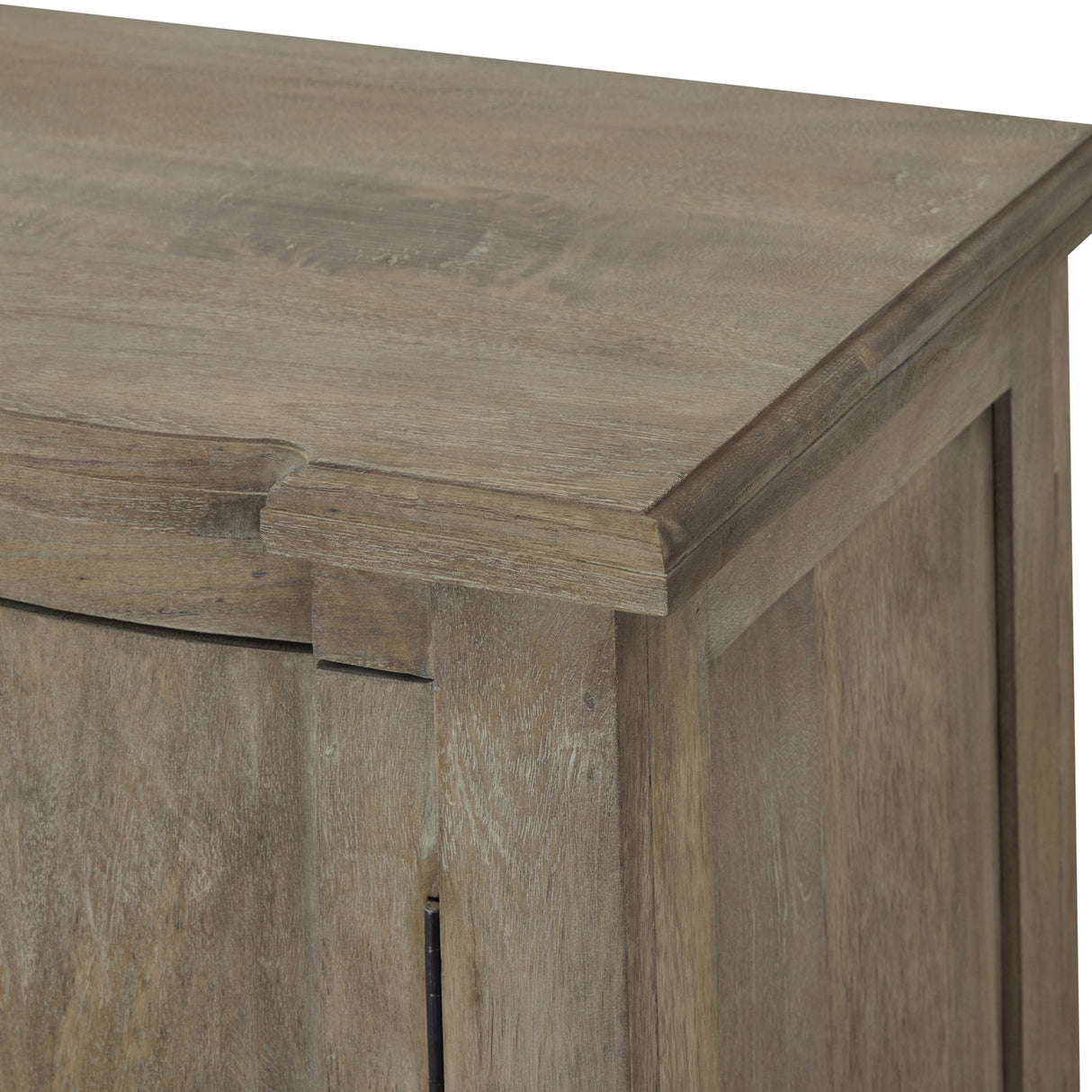 Wooden Four-Door Sideboard – Brown