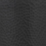 Close-up of the Hill Interiors Matt Black Metal Lidded Vase showing the hand-worked matt black metal surface with subtle textured variation.