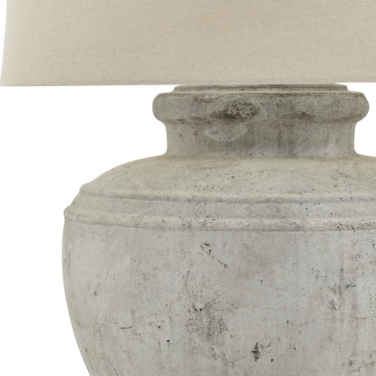 Merenza Ceramic Table Lamp – White