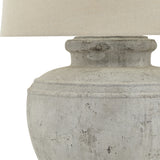 Merenza Ceramic Table Lamp – White