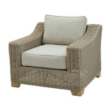 Metal Outdoor Armchair – Beige