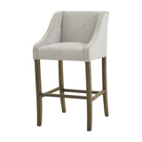 Wooden Bar Stool – Grey
