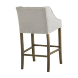 Wooden Bar Stool – Grey