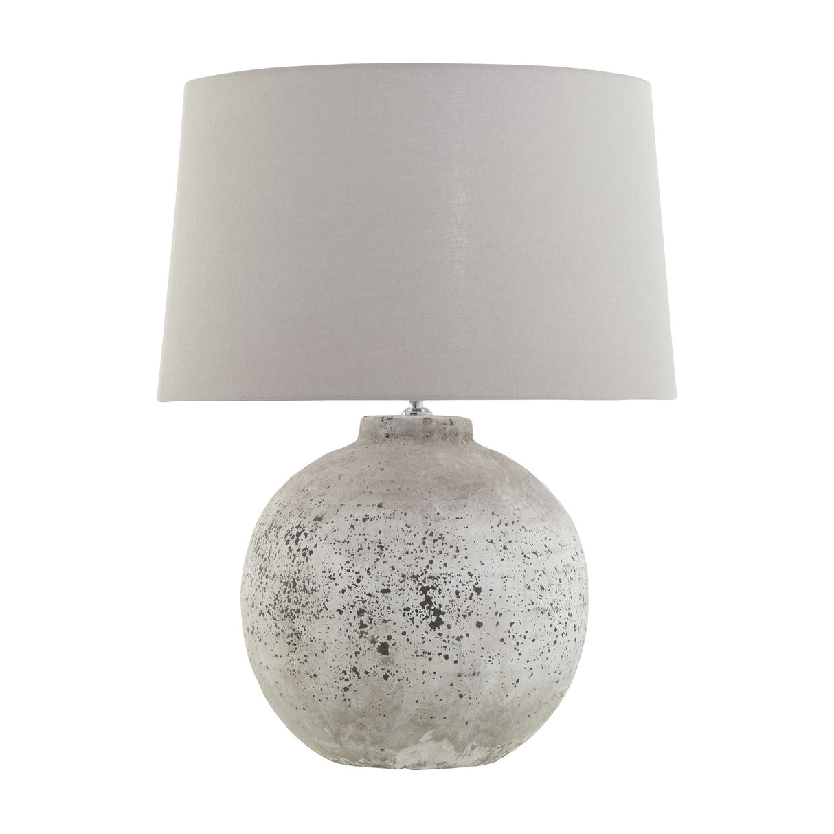 Glavendor Large Stone Ceramic Table Lamp – Beige