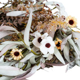 Faux Plant Wreath – Cream