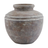 Brown Ceramic Water Pot Planter – Brown