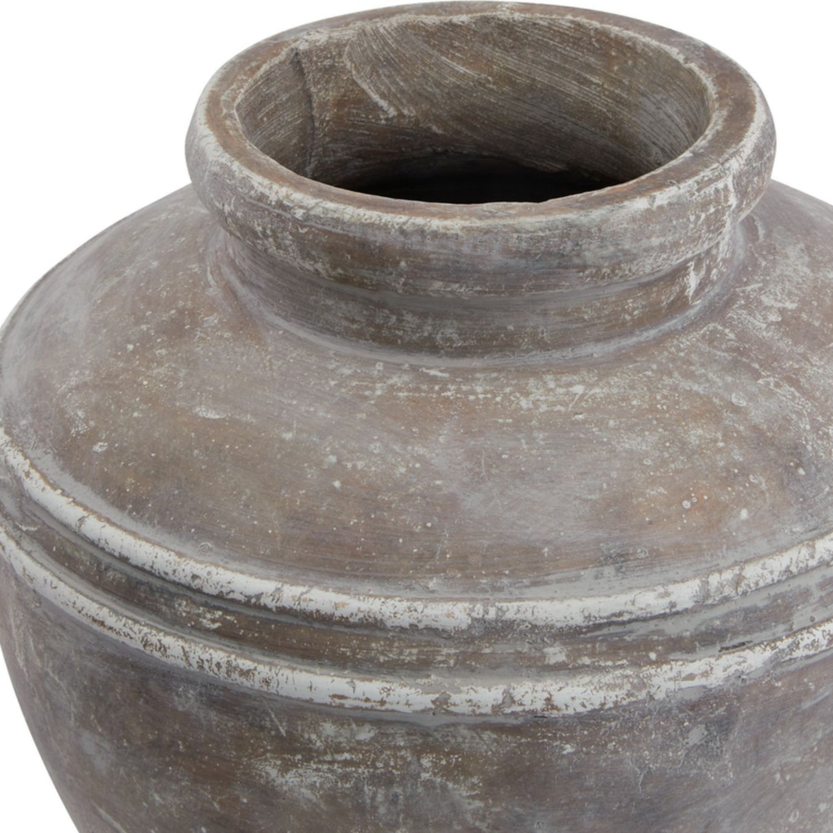 Brown Ceramic Water Pot Planter – Brown