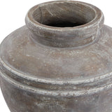 Brown Ceramic Water Pot Planter – Brown