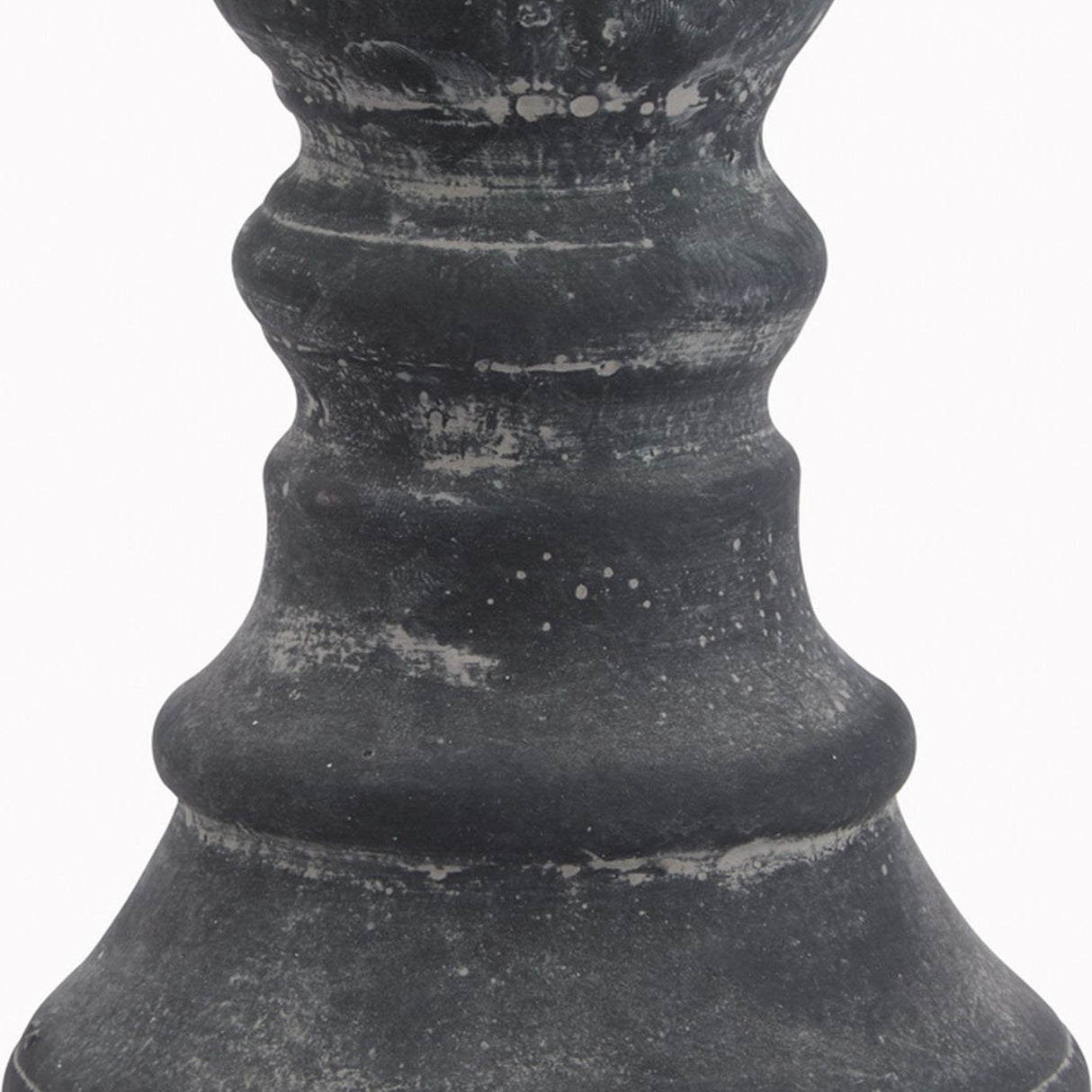 Grey Column Candle Holder – Grey