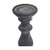 Grey Column Candle Holder – Grey