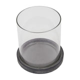 Grey Ceramic Hurricane Lantern – Grey