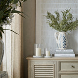 Stone Large Hurricane Lantern – Beige