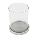 Stone Large Hurricane Lantern – Beige