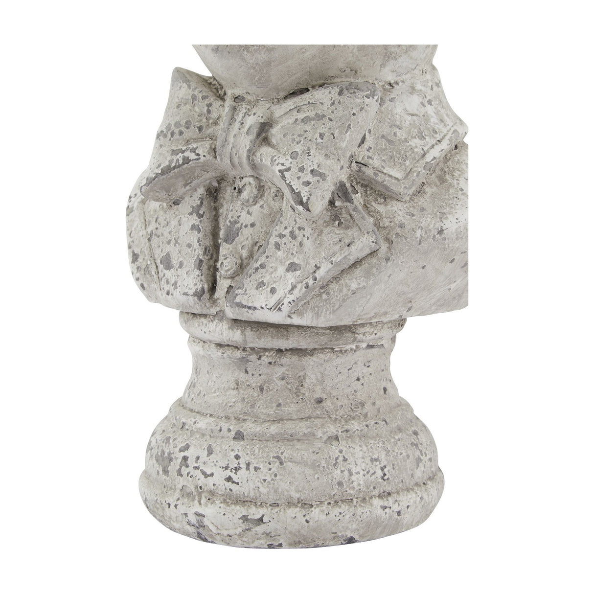 Stone Effect Tuxedo Hare Sculpture – Beige