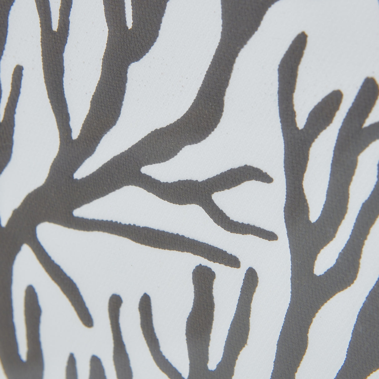 Coral Art Mounted in Beaded Frame – Orange