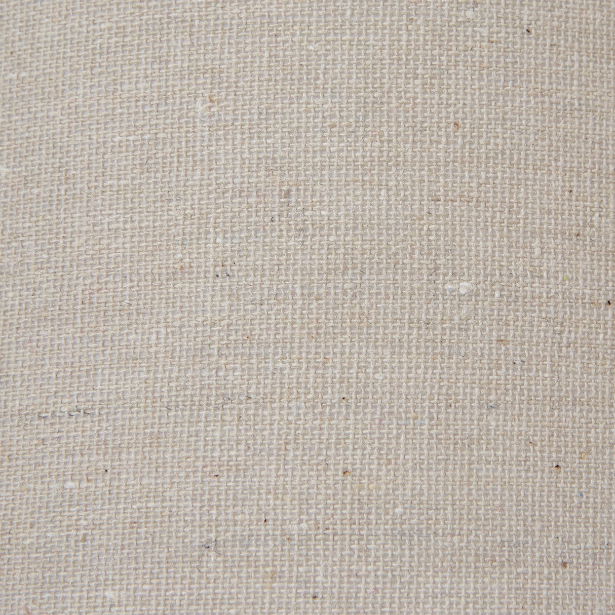 Close-up of the natural linen shade on the Hill Interiors Column Table Lamp, showing the woven texture in a soft neutral tone.